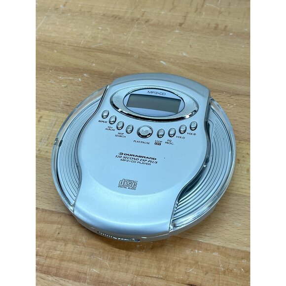 Durabrand Portable CD / MP3 Player Model CD-96 Silver Tested Working - Picture 2 of 6